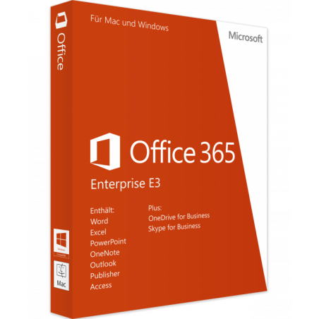 Microsoft Office 365 Enterprise E3 1 Jahr (Q5Y-00003)