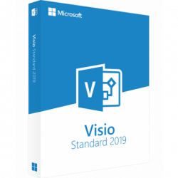 Microsoft Visio Standard 2019 Deutsch/Multilingual (D86-05822)