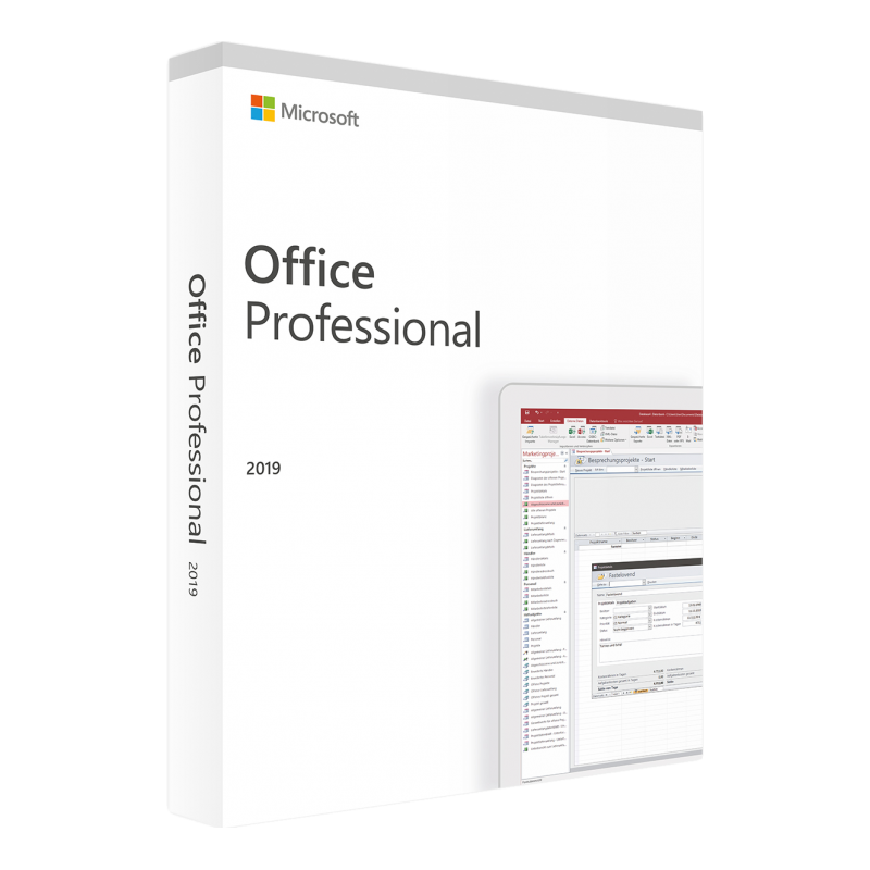 Microsoft Office 2019 Professional Deutsch/Multilingual (269-17068)