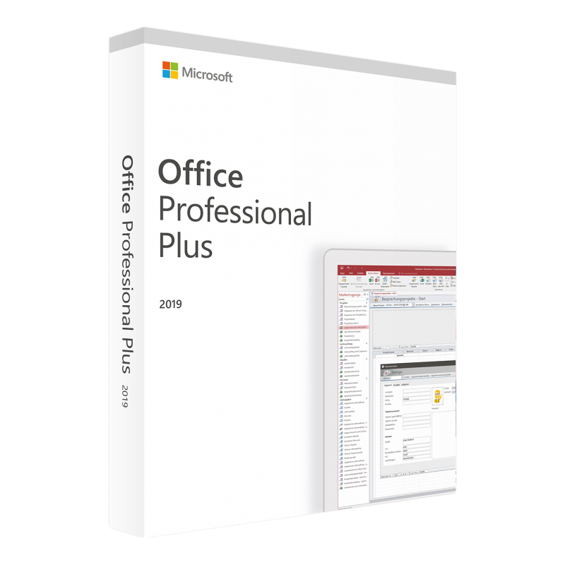 Microsoft Office 2019 Professional Plus Deutsch/Multilingual (79P-05729)