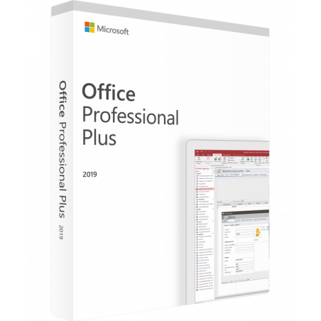 Microsoft Office 2019 Professional Plus Deutsch/Multilingual (79P-05729)