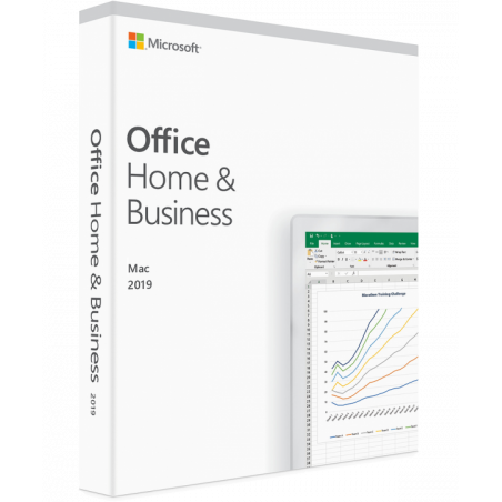 Microsoft Office 2019 Home and Business für Mac Deutsch/Multilingual (T5D-03183)