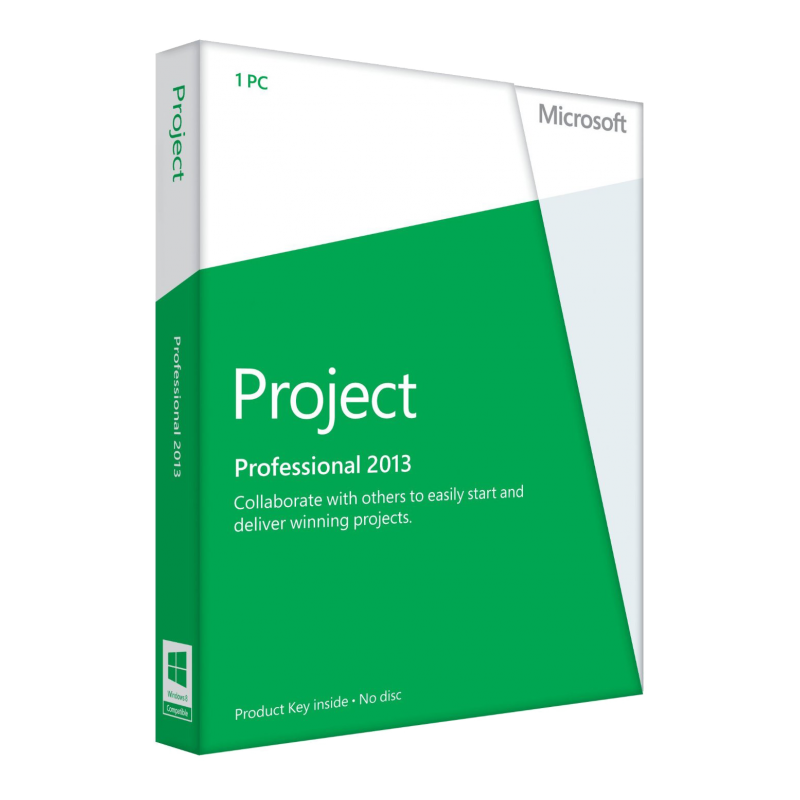 Microsoft Project 2013 Professional Deutsch/Multilingual  (AAA-01966)