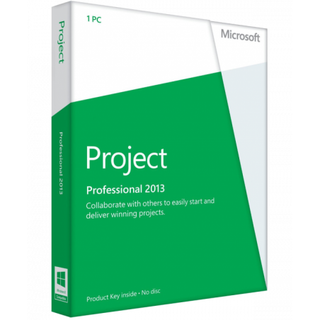 Microsoft Project 2013 Professional Deutsch/Multilingual  (AAA-01966)