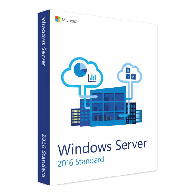 Microsoft Windows Server 2016 Standard 64-Bit - 24 Cores Deutsch/Multilingual ESD