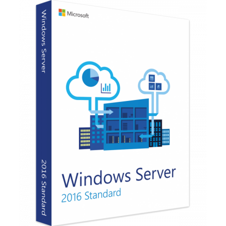 Microsoft Windows Server 2016 Standard 64-Bit - 24 Cores Deutsch/Multilingual ESD