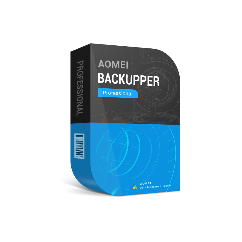 AOMEI Backupper Professional für Windows, Lifetime (lebenslange Lizenz) 1 PC