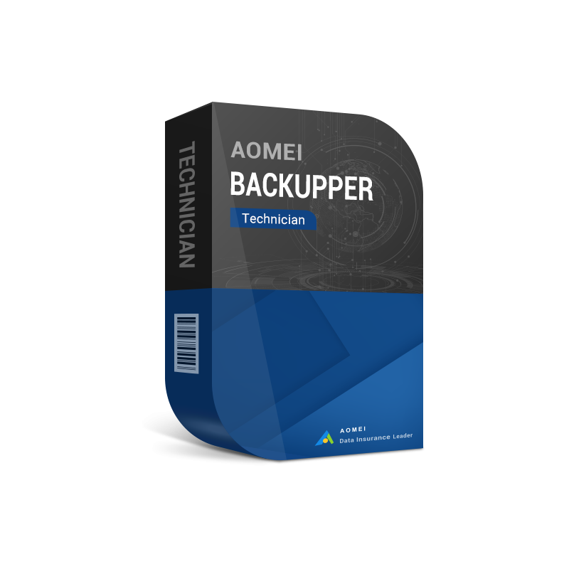 AOMEI Backupper Technician für Windows, Lifetime (lebenslange Lizenz) Unlimited PCs (unbegrenzte Anzahl PCs)