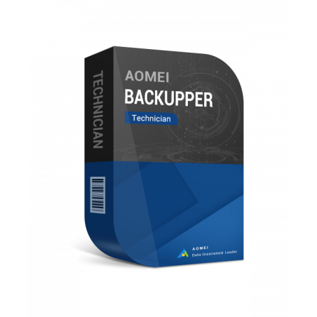 AOMEI Backupper Technician für Windows, Lifetime (lebenslange Lizenz) Unlimited PCs (unbegrenzte Anzahl PCs)