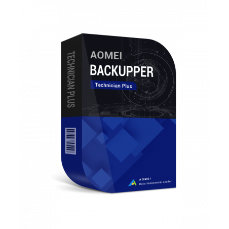 AOMEI Backupper Technician Plus für Windows, Lifetime (lebenslange Lizenz) Unlimited PCs (unbegrenzte Anzahl PCs)