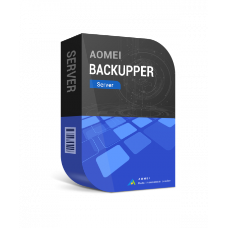 AOMEI Backupper Server Edition, Lifetime (lebenslange Lizenz) 1 PC / Server