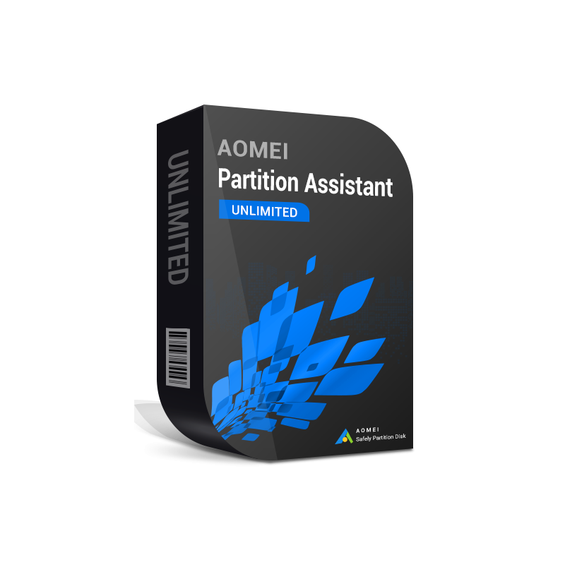 AOMEI Partition Assistant Unlimited Edition für Windows / Windows Server, Lifetime (lebenslange Lizenz) Unlimited PCs / Server