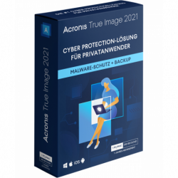 Acronis True Image 2021 Advanced 1 Jahr 1 PC/Mac + 250 GB Acronis Cloud Storage