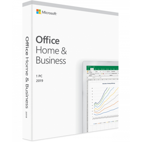 Microsoft Office 2019 Home and Business für Windows Deutsch/Multilingual (T5D-03183)
