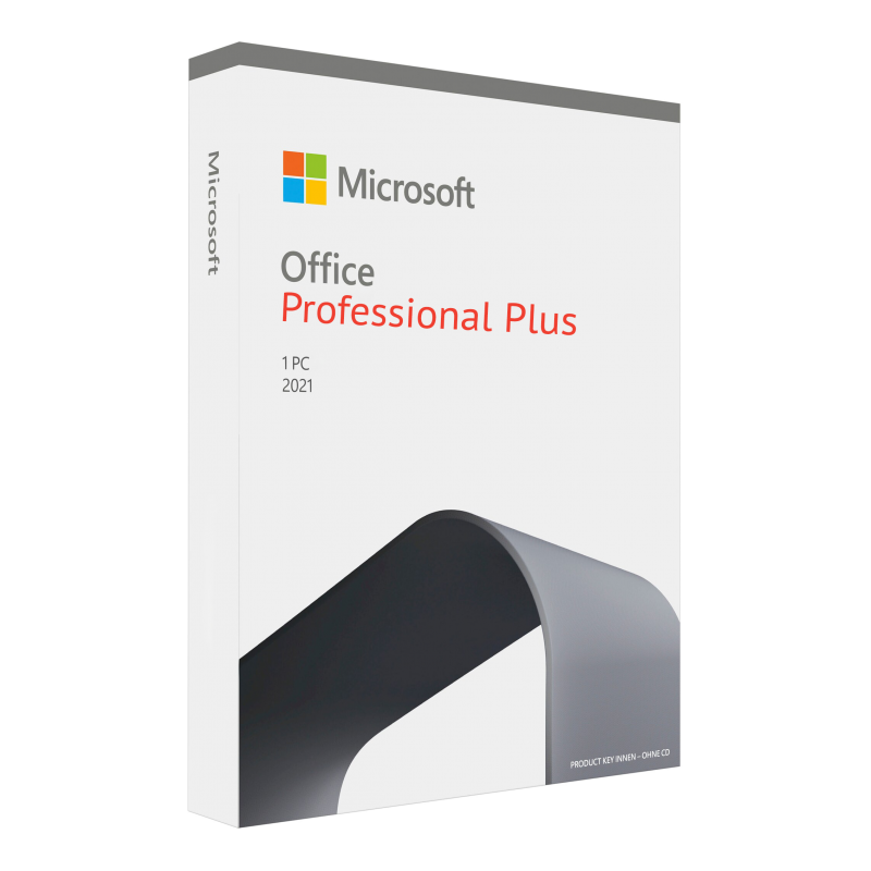 Microsoft Office 2021 Professional Plus für Windows Deutsch/Multilingual