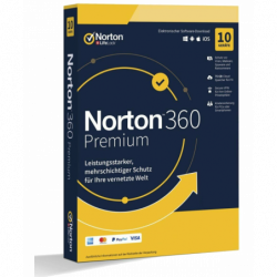 Norton 360 Premium 10 Geräte 1 Jahr + 75 GB MD (ohne Abonnement) (deutsch)