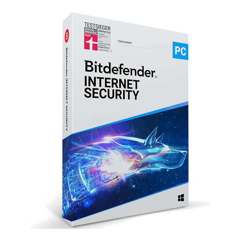 Bitdefender Internet Security 2025 1 Gerät 3 Jahre (deutsch)