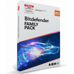 Bitdefender Family Pack 15 Geräte 1 Jahr (deutsch) aktuelle Jahresversion
