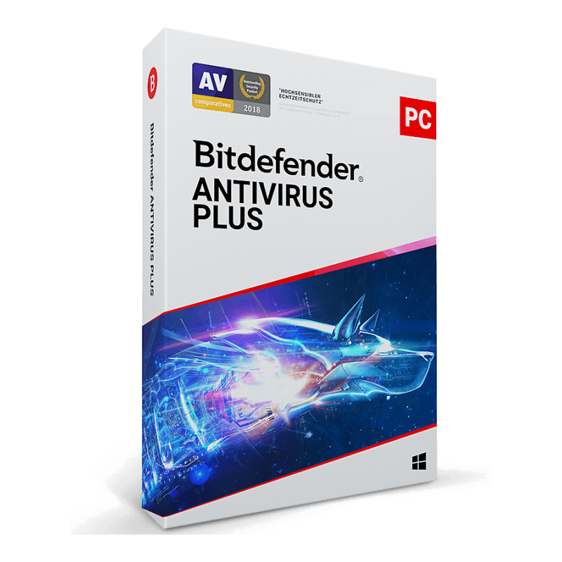 Bitdefender Antivirus Plus 2025 1 Gerät 1 Jahr (deutsch)