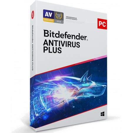 Bitdefender Antivirus Plus 2025 1 Gerät 1 Jahr (deutsch)