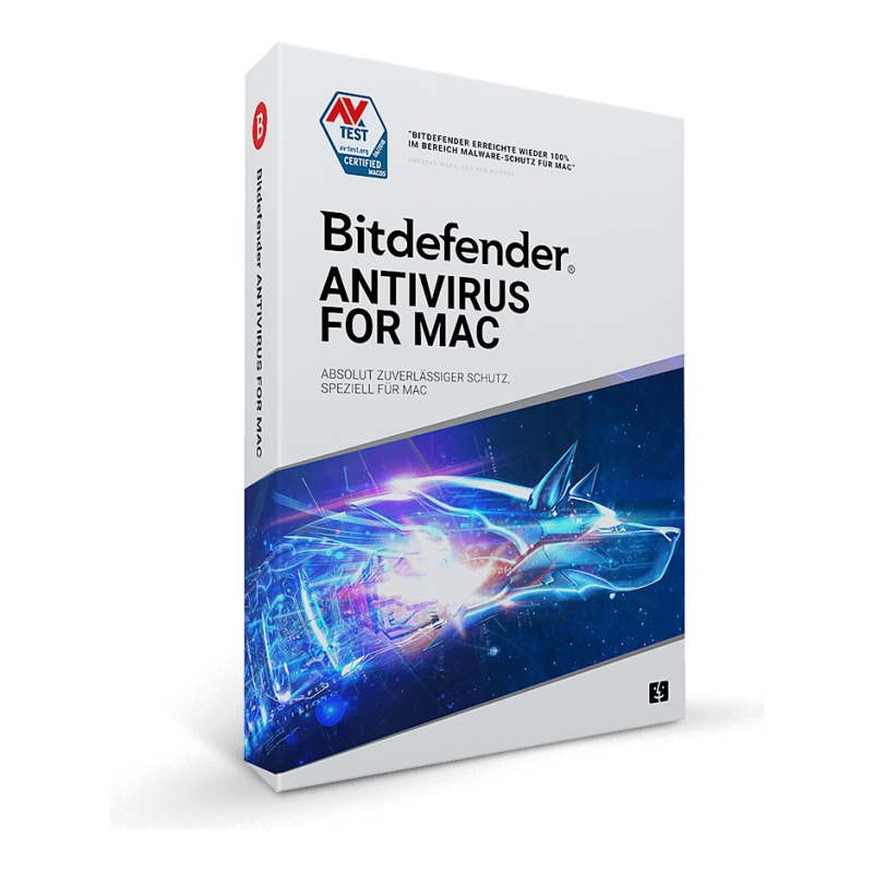 Bitdefender Antivirus for Mac 2025 3 Geräte 1 Jahr (deutsch)