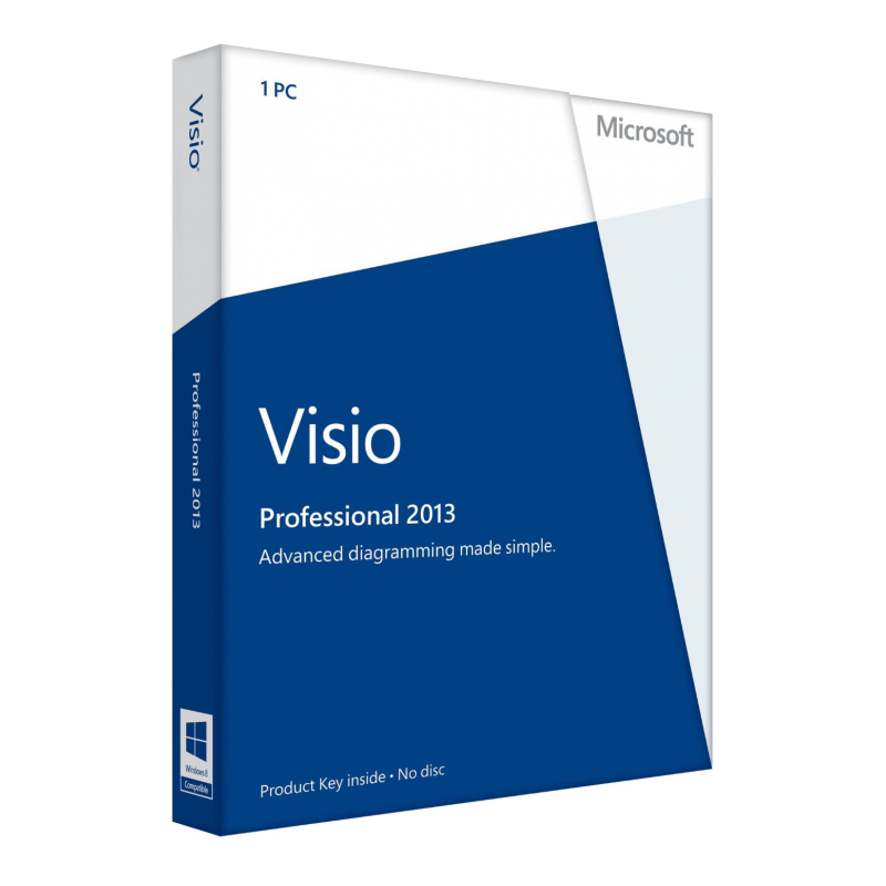 Microsoft Visio Professional 2013 Deutsch/Multilingual (AAA-02256) Microsoft Visio Professional 2013 Deutsch/Multilingual (AAA-02256)
