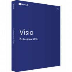 Microsoft Visio Professional 2016 Deutsch/Multilingual (D87-07114)