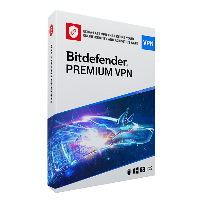 Bitdefender Premium VPN 10 Geräte 1 Jahr (deutsch)