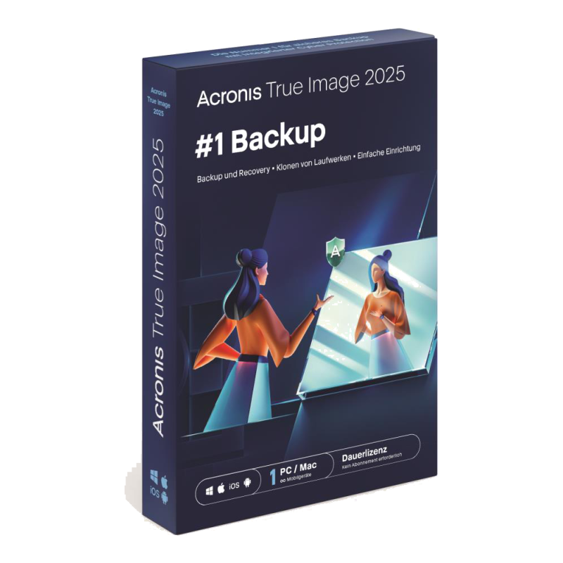 Acronis True Image 2025 1 PC/Mac Dauerlizenz (kein Abonnement) (HOVDSHZZS)