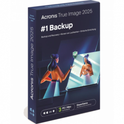 Acronis True Image 2025 3 PCs/Macs Dauerlizenz (kein Abonnement) (HOUYSHZZS)