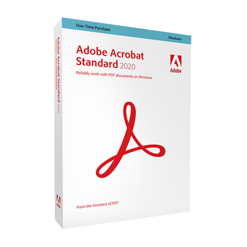 Adobe Acrobat Standard 2020 1 Gerät (lebenslange Laufzeit) für Windows (OEM)