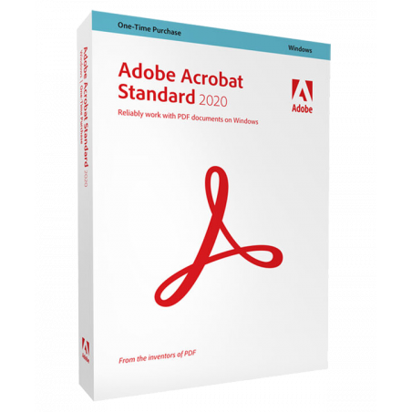 Adobe Acrobat Standard 2020 1 Gerät (lebenslange Laufzeit) für Windows (OEM)