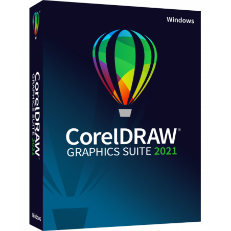 Corel CorelDRAW Graphics Suite 2021 (lebenslange Lizenz) für Windows Deutsch/Multilingual