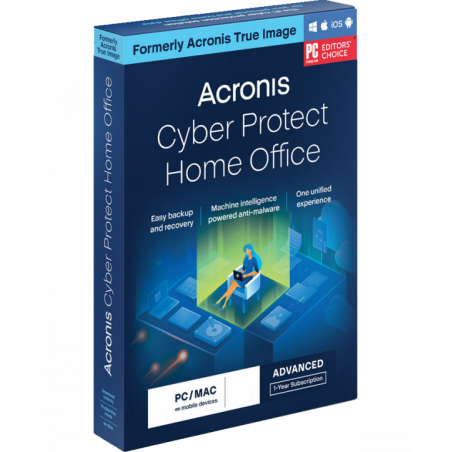 Acronis Cyber Protect Home Office Advanced 3 Geräte 1 Jahr + 50 GB Cloud Storage