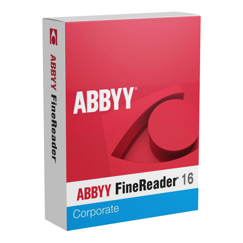 ABBYY FineReader PDF 16 Corporate 1 Gerät 1 Jahr für Windows ABBYY FineReader PDF 16 Corporate 1 Gerät 1 Jahr für Windows