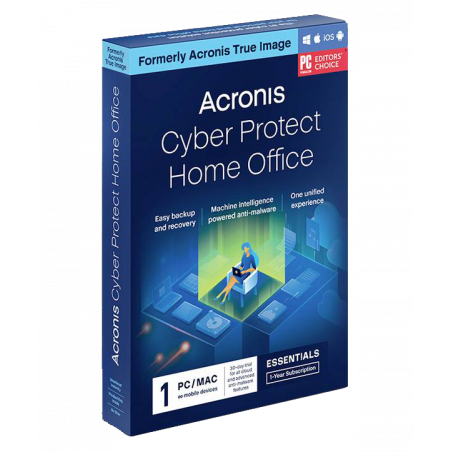 Acronis Cyber Protect Home Office Essentials 1 Gerät 1 Jahr