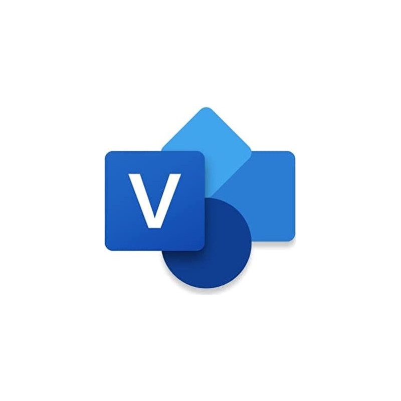 Microsoft Visio Standard 2021 für Windows Deutsch/Multilingual (D86-05942)