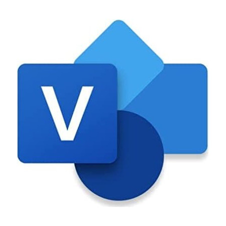 Microsoft Visio Professional 2021 für Windows Deutsch/Multilingual (D87-07606)