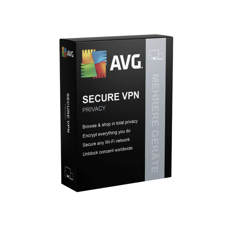 AVG Secure VPN 10 Geräte 1 Jahr