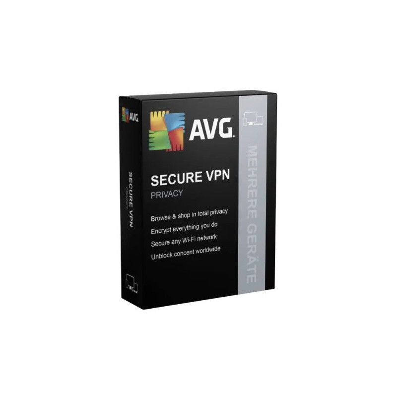 AVG Secure VPN 10 Geräte 2 Jahre