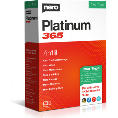 Nero Platinum 365 1 PC - 1 Jahr