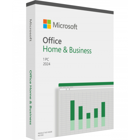 Microsoft Office 2024 Home and Business für Windows/Mac Deutsch/Multilingual (EP2-06606) (Retail-Dauerlizenz)