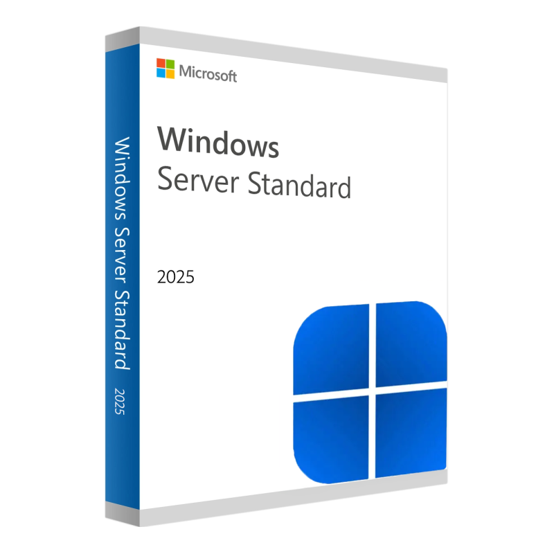 Microsoft Windows Server 2025 Standard 64-Bit - 16 Cores Deutsch/Multilingual (EP2-25389) (PC)