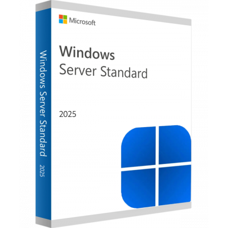 Microsoft Windows Server 2025 Standard 64-Bit - 16 Cores Deutsch/Multilingual (EP2-25389) (PC)