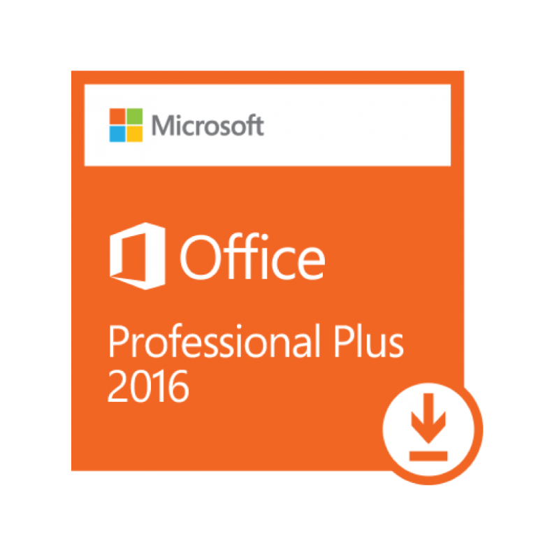 Microsoft Office 2016 Professional Plus Deutsch/Multilingual Vollversion