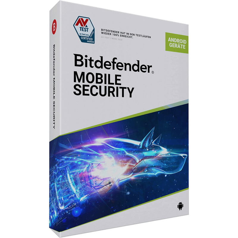 Bitdefender Mobile Security für Android (3 Geräte, 1 Jahr)
