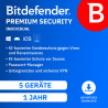 Bitdefender Premium Security Individual 5 Geräte 1 Jahr (aktuelle Jahresversion)