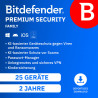 Bitdefender Premium Security Family 25 Geräte 2 Jahre (aktuelle Jahresversion)