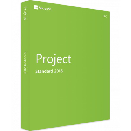 Microsoft Project Standard 2016 Deutsch/Multilingual (Z9V-00342)