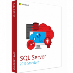 Microsoft SQL Server 2016 Standard inkl. 10 Clients (CALs) Deutsch/Multilingual ESD